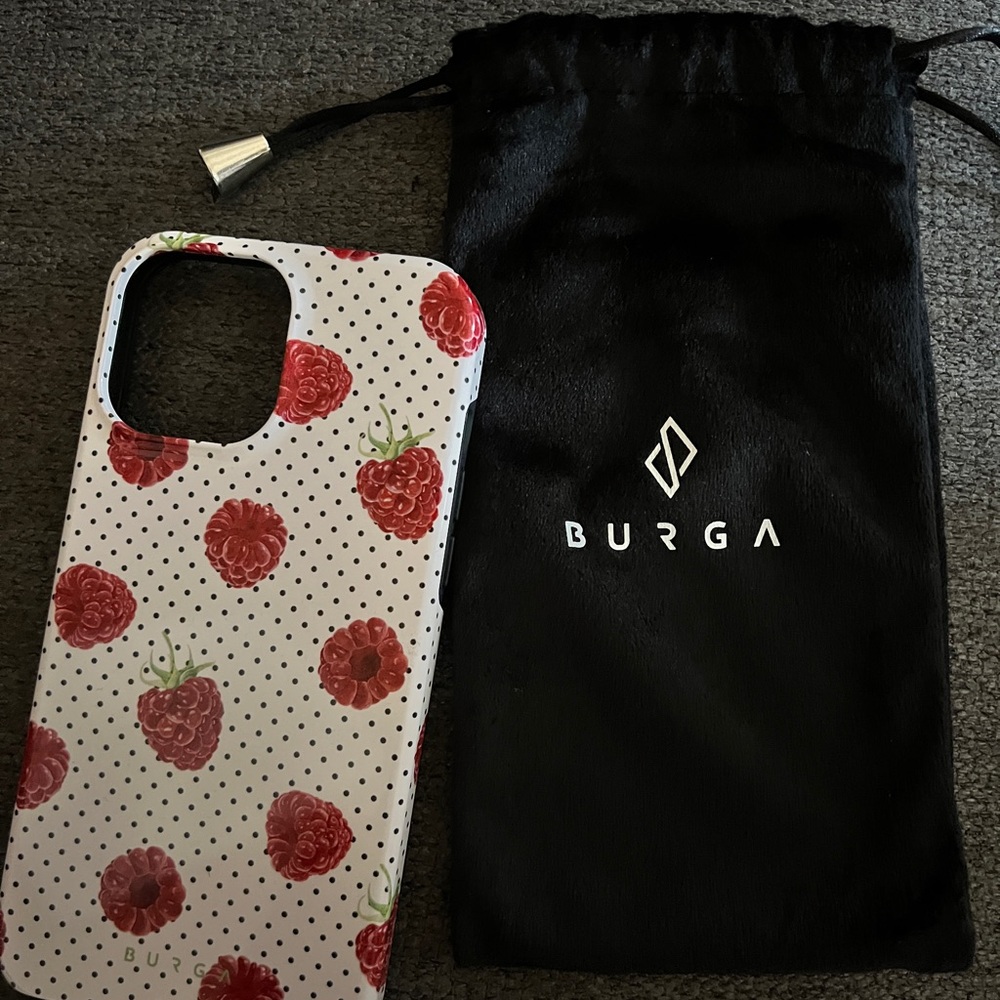 Burga iPhone13 Pro Max Raspberry Phone Case